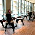 SATS Maintenance Centre - Changi North | Product Seen: Dojo Sidechair - Steel & Customisable Laminated Tabletop + Cosson Table Base]